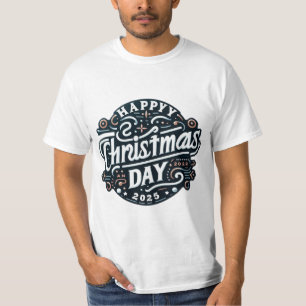 Festive Elegance: Vibrant Christmas 2025 Greeting" T-Shirt