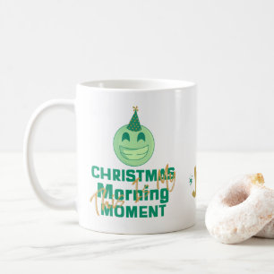 Festive Emoji Bliss" Christmas Morning Mug🎉 Coffee Mug