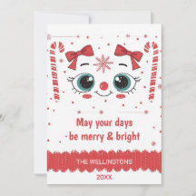 Festive Face Christmas - Merry & Bright