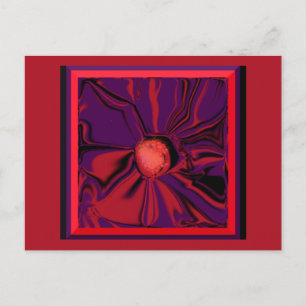 Festive Fall Flower Postcard