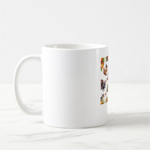 Festive Fall Harvest Watercolor Pattern Classic T- Coffee Mug