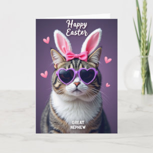 Festive Feline Holiday Card