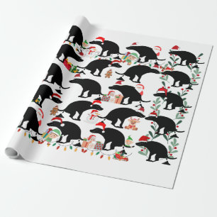 Festive Fido Fiasco Christmas Pooping Dog Wrapping Paper