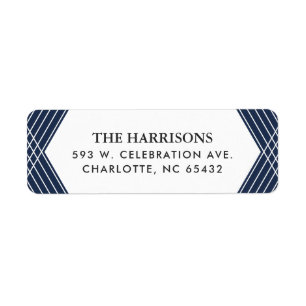 Festive Focus Navy Blue