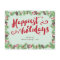 Festive Foliage | Calligraphy Holiday Non-Photo