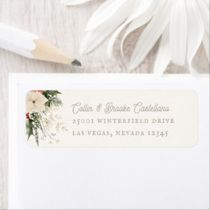 Festive Foliage Holiday Adresse de retour