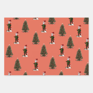 Festive Forest Wrapping Sheets Set of 3