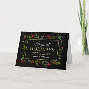 Festive Frame Business Holiday Card