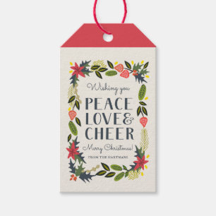 Festive Frame Holiday Gift Tags