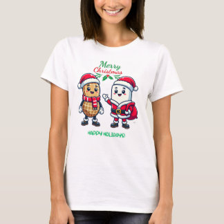 Festive Friends: Peanut and Marshmallow T-Shirt