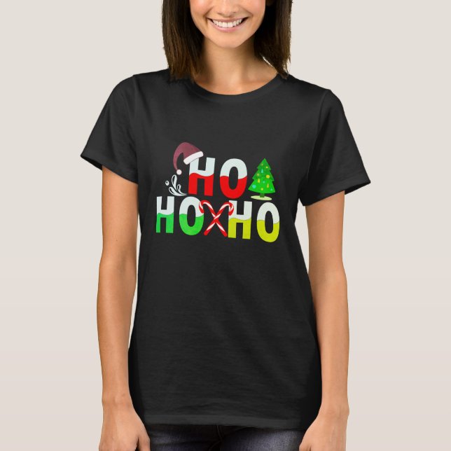 Festive funny Christmas tee design (Front)