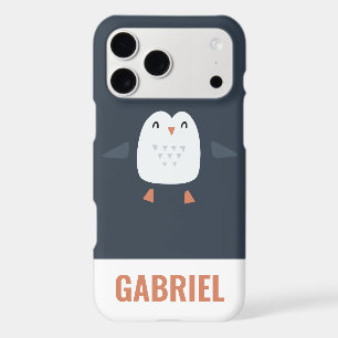 festive funny cute penguin personalized childrens
