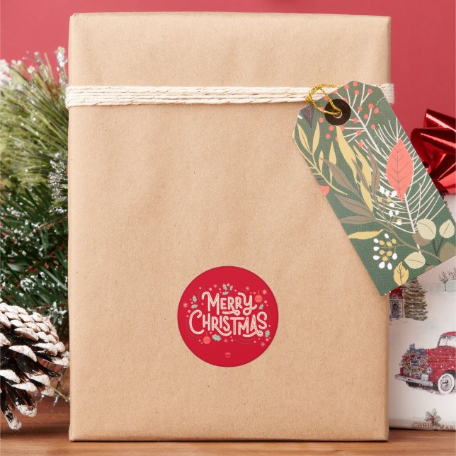 Festive Gift Stickers (Holiday)