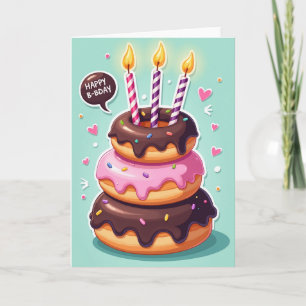 Festive Glaze Birthday Card