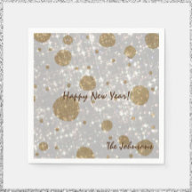 Festive Glitter Happy New Year