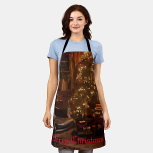 Festive Glow Apron