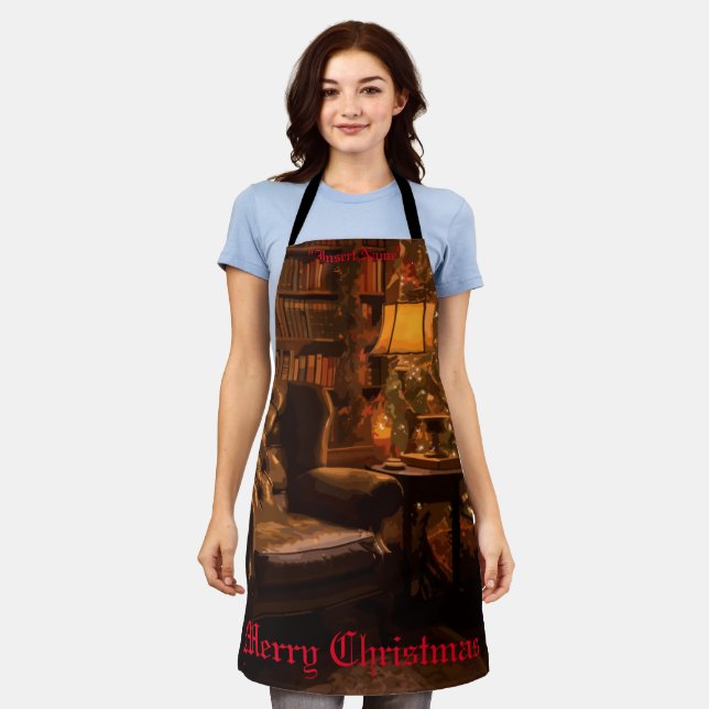 Festive Glow Apron (Worn)