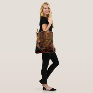 Festive Glow Tote Bag