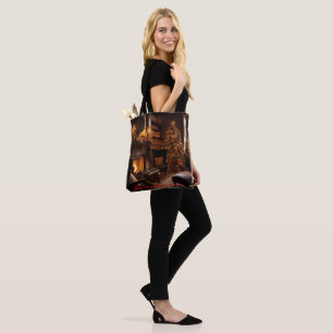 Festive Glow Tote Bag