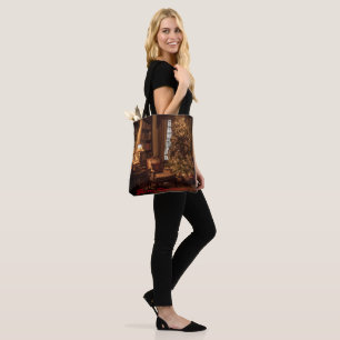 Festive Glow Tote Bag