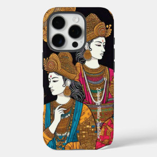 "Festive Gold Touch" iPhone 16 Pro Case