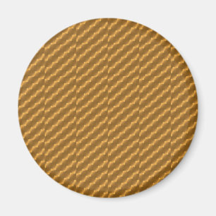 Festive, golden pattern magnet