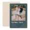 Festive Greeting | Holiday Cheer 3 Photo Card