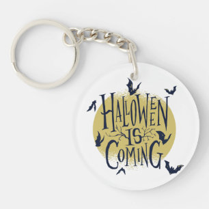 Festive Halloween Collection - Halloween is Coming Keychain