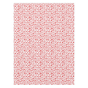 Festive Holiay Christmas Red Hibiscus Flowers Flor Tablecloth