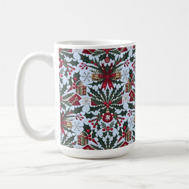 Festive Holiday Cheer Mug (Left)
