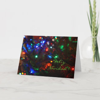 Festive Holiday Greetings Card