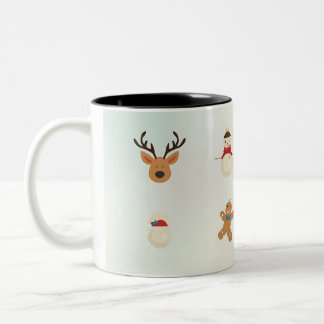 Festive Holiday Icons Coffee Mug