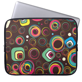 Festive holiday, seamless texture laptop sleeve