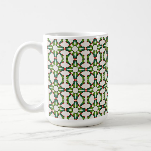 Festive Holiday Sock Mug (Left)