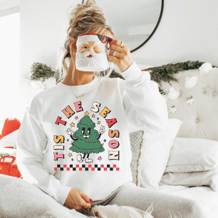 Festive Holiday Sweatshirt, Tis The Season  Sweatshirt