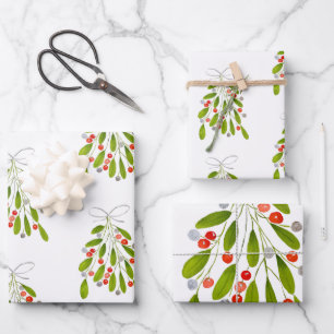 Festive Holiday Wrapping Paper! Wrapping Paper Sheet