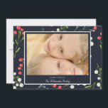Festive Holly Berries Photo Christmas Card<br><div class="desc">Festive Holly Berries Photo Christmas Card - featuring your beautiful photo, front and centre surrounded by festive holly berries. What a lovely way to send out your holiday greetings to your family and friends this holiday season. Our high quality template makes it so easy for you to customize your Christmas...</div>