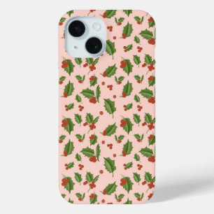 Festive Holly Berry Phone Case
