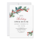 Festive Holly Holiday Open House