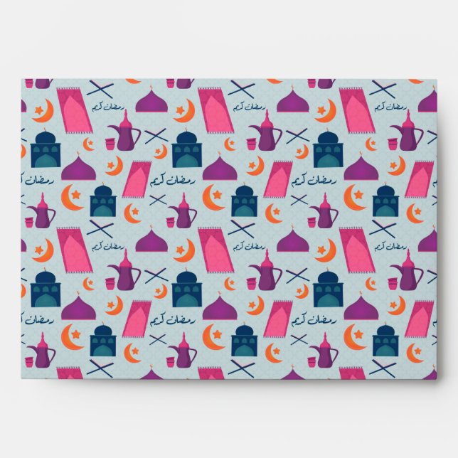 Festive Islamic Ramadan Design Envelope (Front)