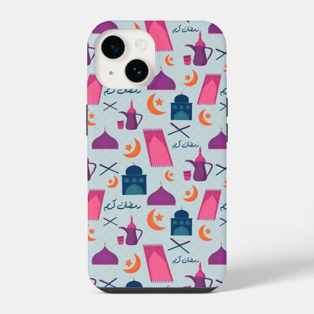 Festive Islamic Ramadan Design iPhone Case (Back)