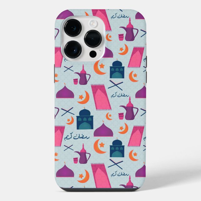 Festive Islamic Ramadan Design iPhone Case (Back)