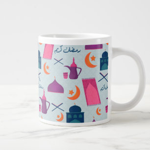 Festive Islamic Ramadan Design Large Coffee Mug