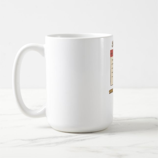 Festive IT Ticket Still Open Coffee Mug (Left)