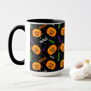 Festive Jack-O'-Lanterns Combo Mug