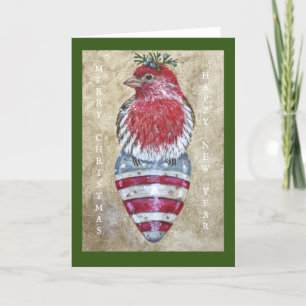 Festive Joe Christmas card