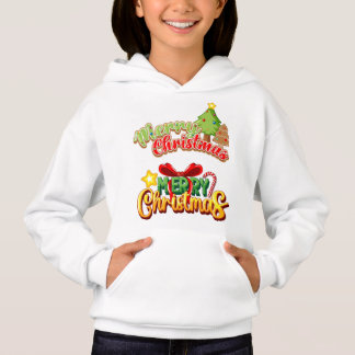 Festive Joy : Colorée 'Joyeux Noël' Fille H