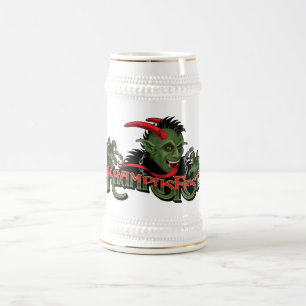 Festive Krampus Stein