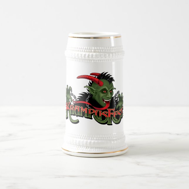 Festive Krampus Stein (Center)