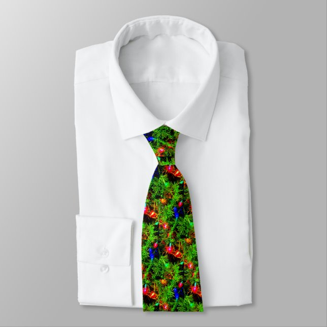 'Festive Lights' Neck Tie (Tied)
